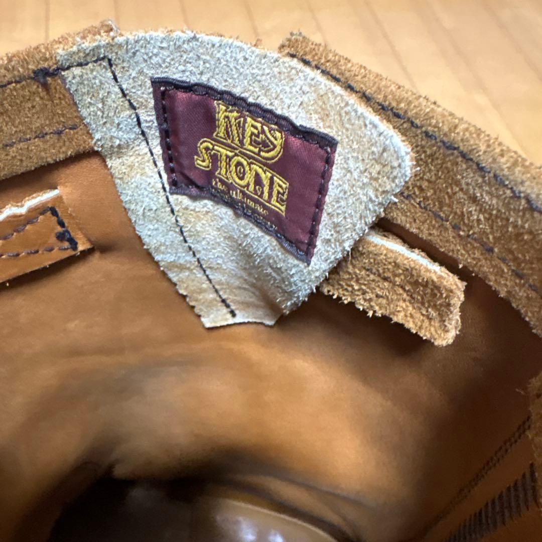 keystone エンジニアブーツ　スエード　キーストーン　wesco ホワイツ