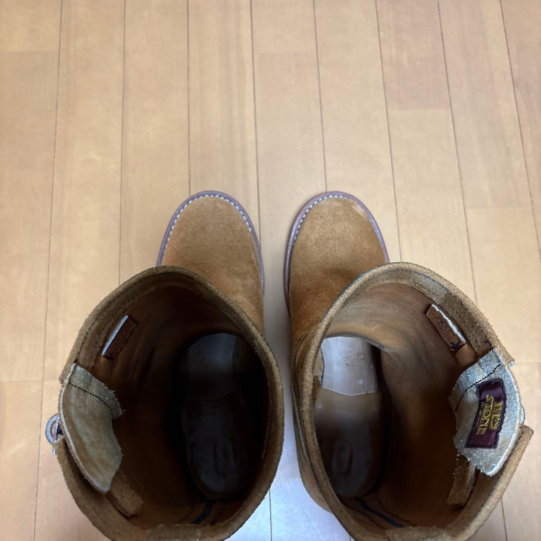 keystone エンジニアブーツ　スエード　キーストーン　wesco ホワイツ