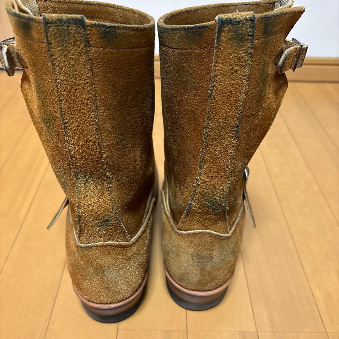 keystone エンジニアブーツ　スエード　キーストーン　wesco ホワイツ