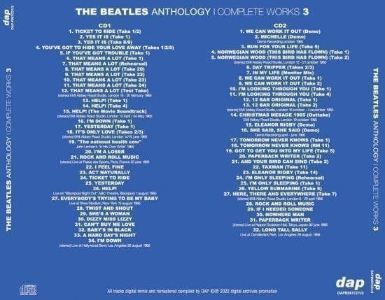 THE BEATLES - ANTHOLOGY 1-7 セット