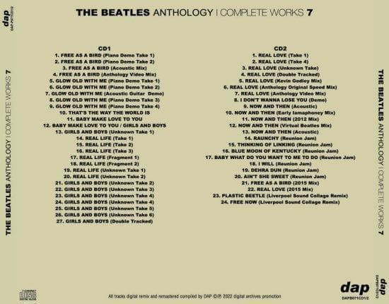 THE BEATLES - ANTHOLOGY 1-7 セット