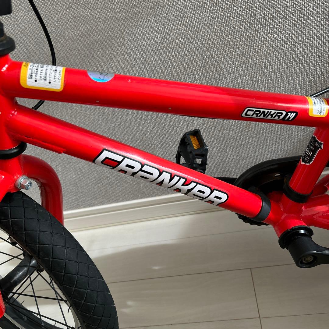 CRANKER 幼児用自転車 赤14インチBMX