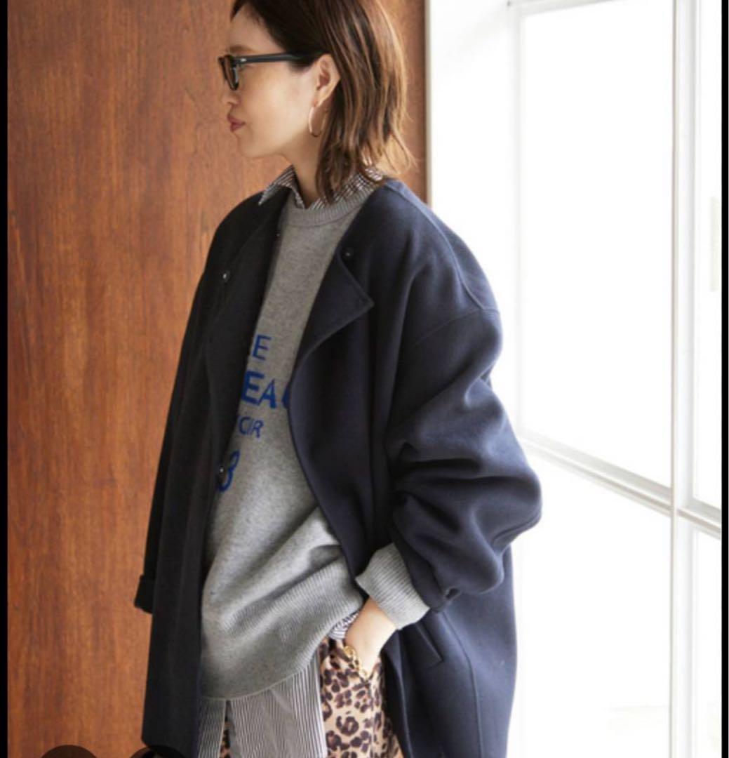 値下げしました！美品 スローブイエナ ハミルトン ダブルフェイス ショートコート