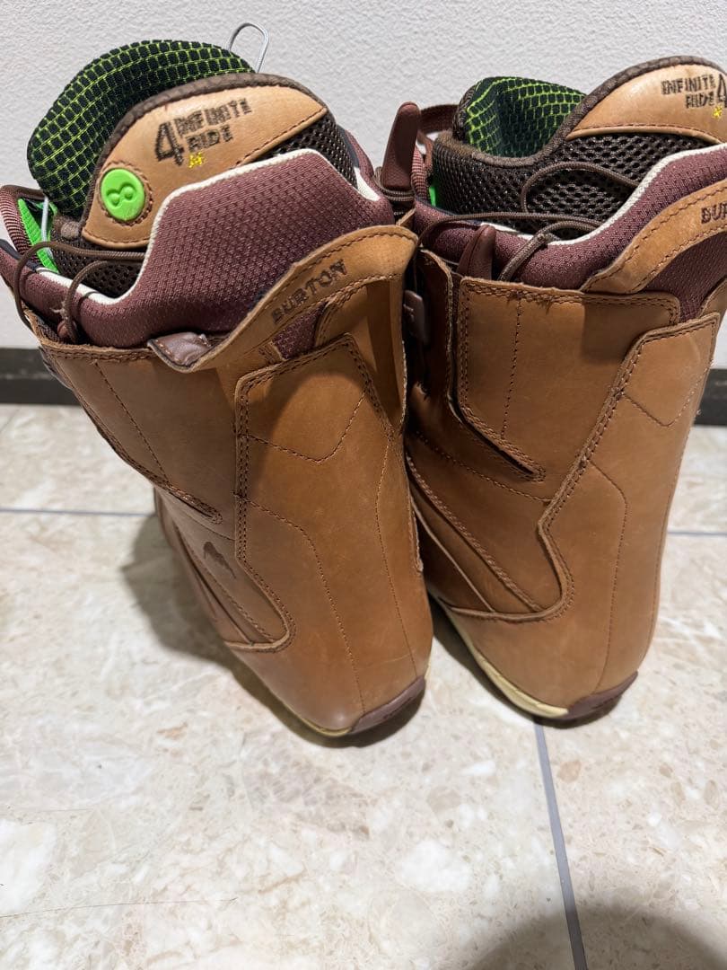 【美品】Burton スノーボードブーツ　レッドウィング　 アイオンレザー②