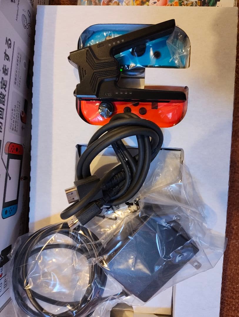 Nintendo Switch ネオンブルー/ネオンレッド 本体 + ゲーム2本