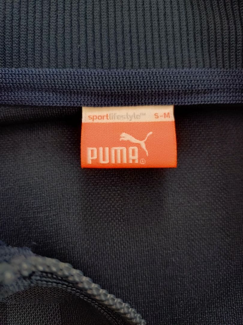 PUMA ジャージ上下セットアップ ネイビー/オレンジ Mサイズ 未使用品