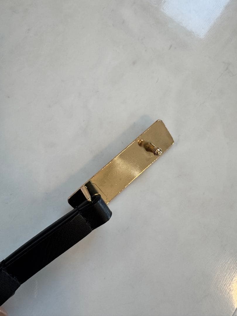 セルフォード　ノーカラー　ベルト付きドレスコート