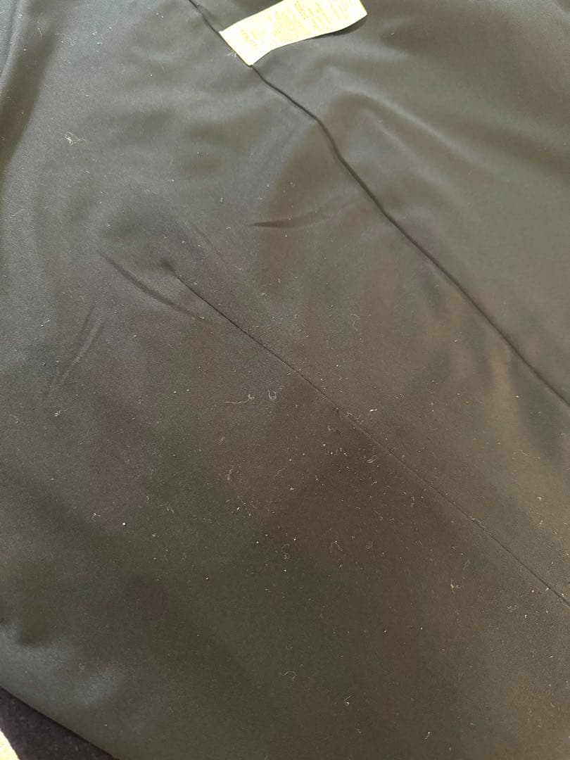 セルフォード　ノーカラー　ベルト付きドレスコート