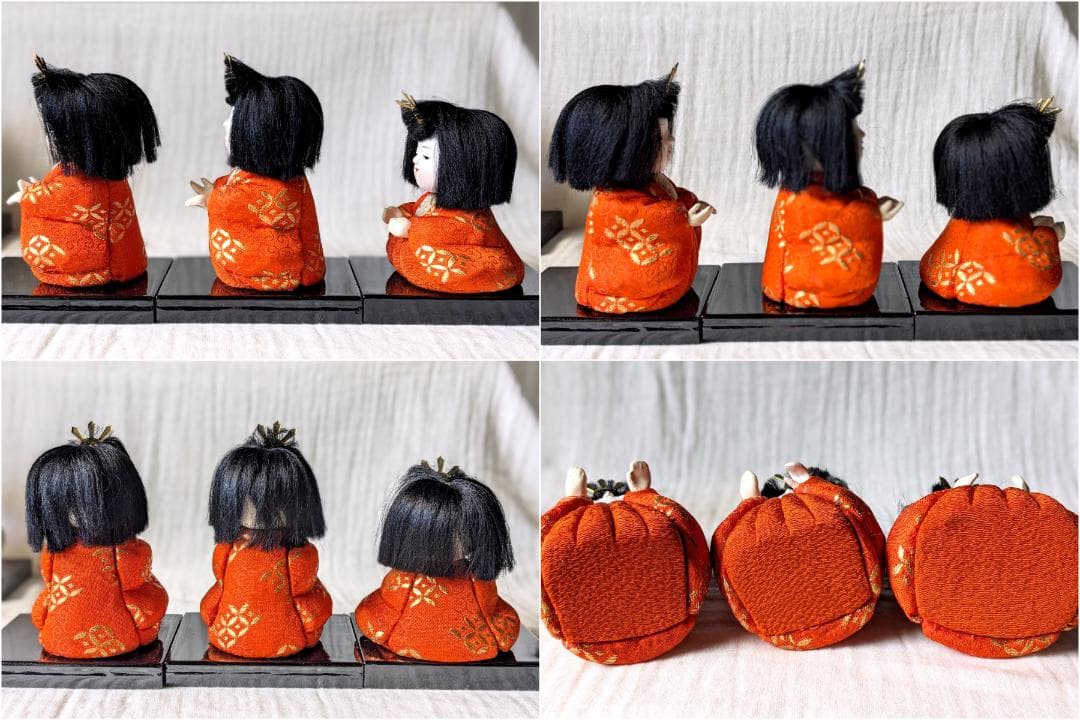 限定お値下げ　美品　雛人形　お雛様　ひな人形　15人揃え　木目込み人形　年代物