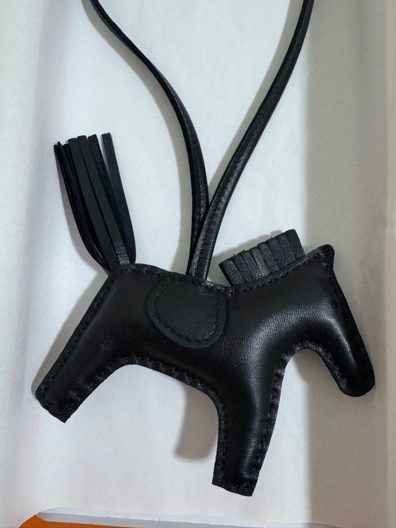 エルメス ロデオ PM チャーム SO BLACK 黒 K刻印 新品本物