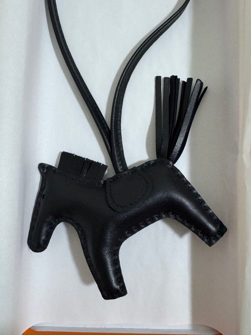 エルメス ロデオ PM チャーム SO BLACK 黒 K刻印 新品本物