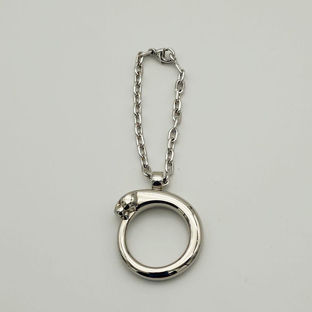 極美品 ★Cartier★ チャーム パンテール チェーン シルバー