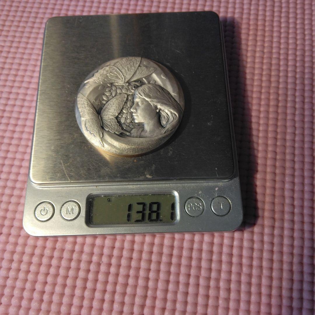 お得！　H19 桜通り抜け　純銀メダル　訳あり特価