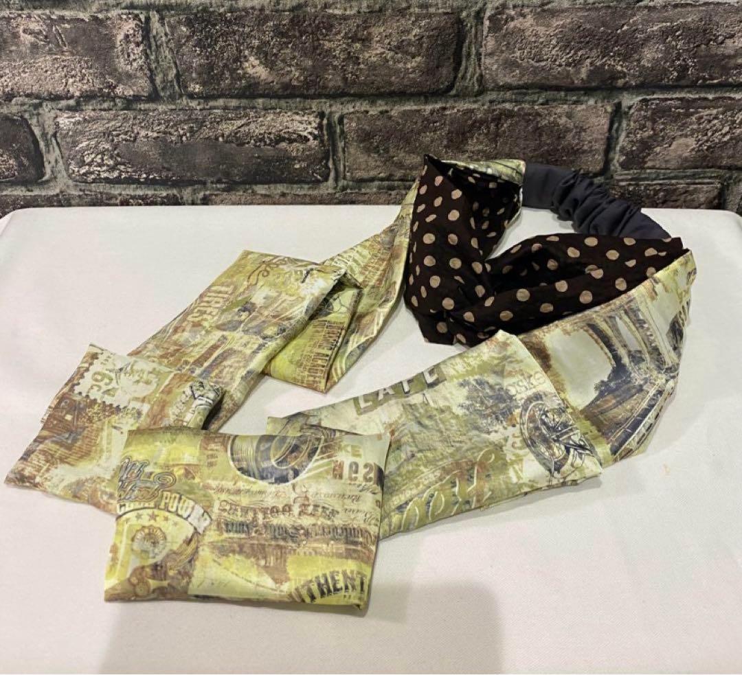 ティアミ〜ミ キャスケット　異素材 mix ハンドメイド