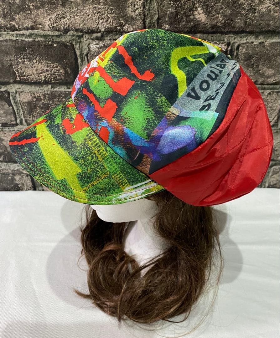 ティアミ〜ミ キャスケット　異素材 mix ハンドメイド