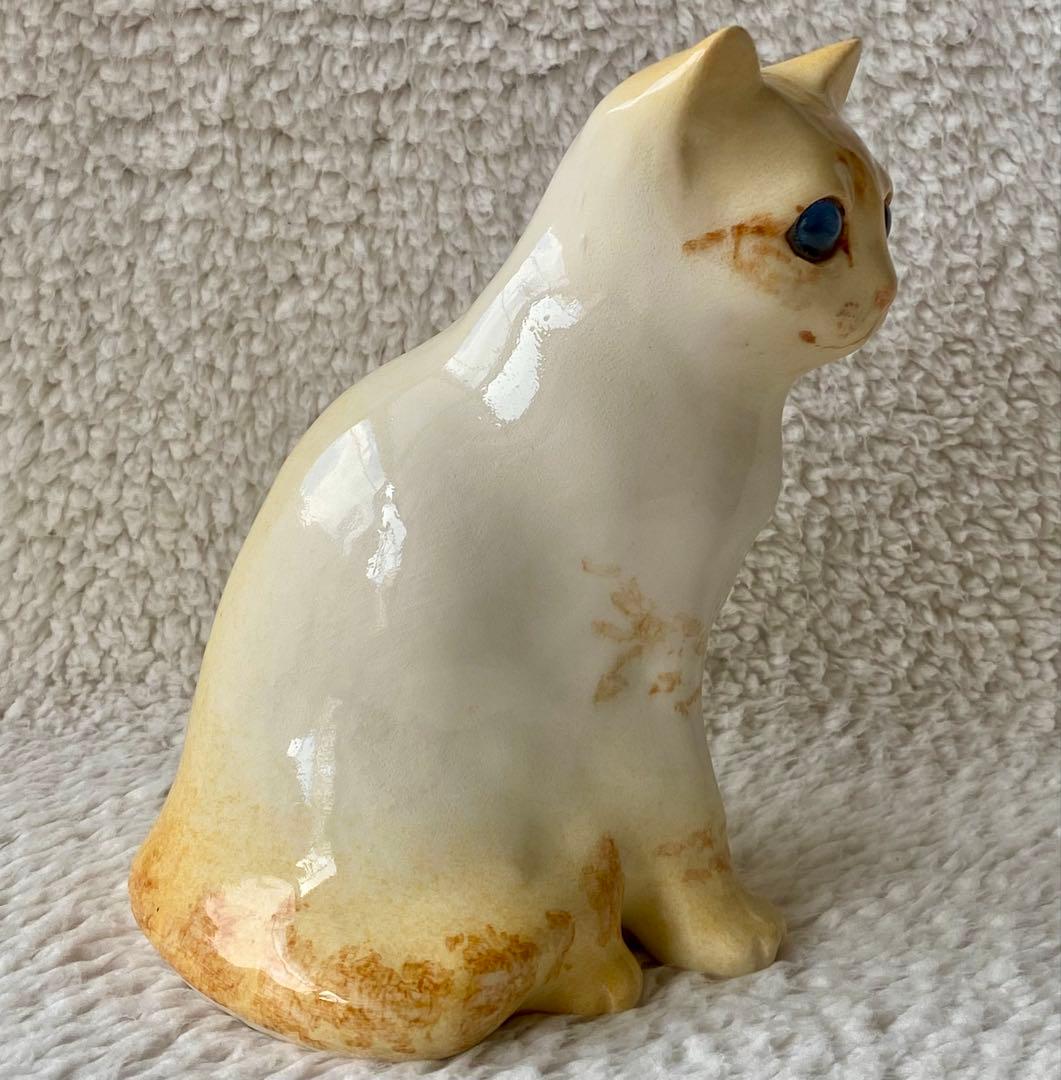 ウィンスタンレイキャット　ケンジントンキャット　青目猫　サイズ2　貫入無し❣️