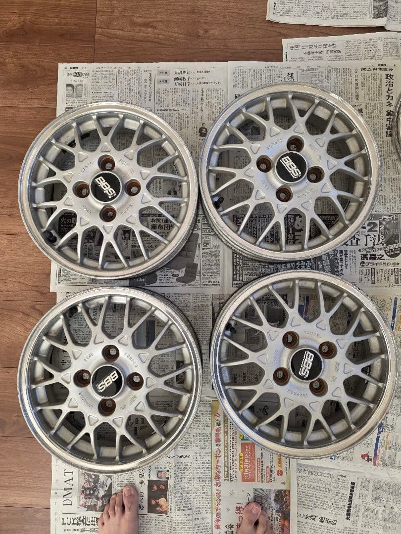 スバル純正オプション　ＢＢＳホイール