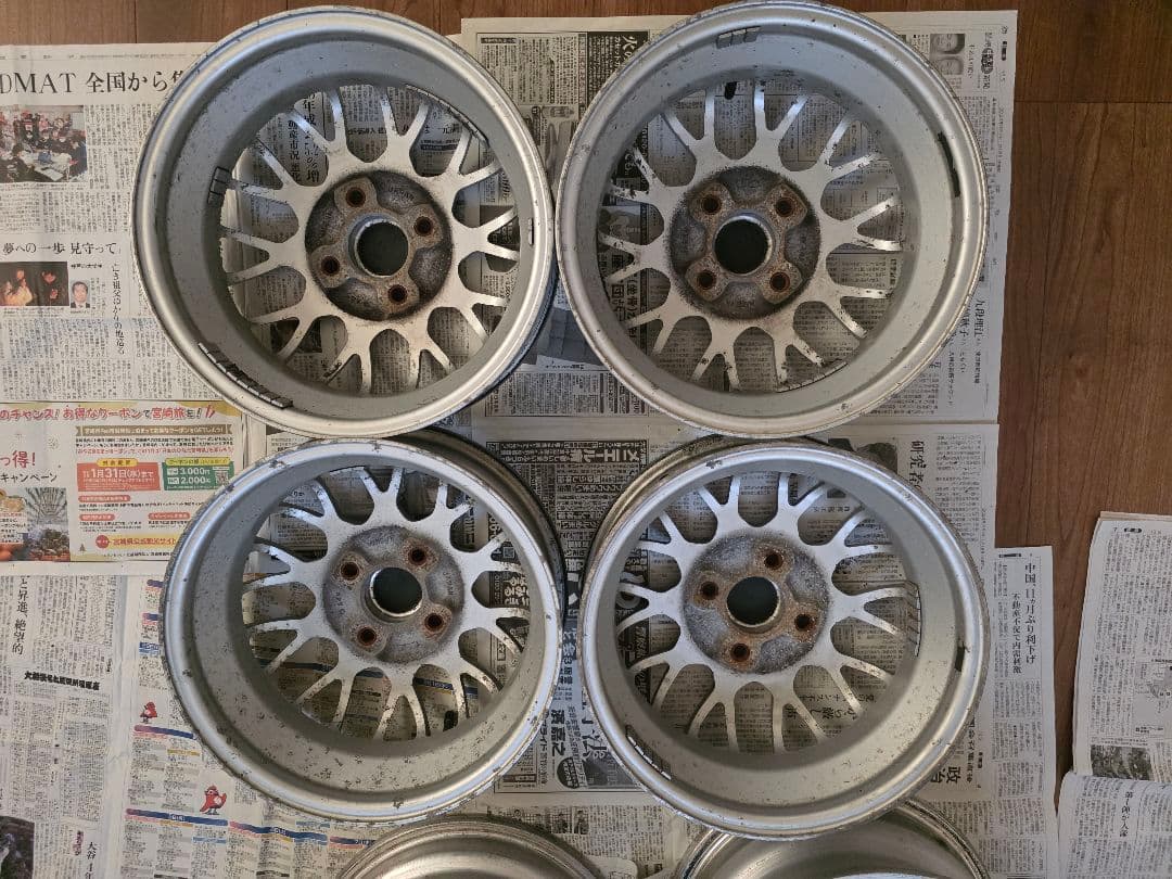 スバル純正オプション　ＢＢＳホイール