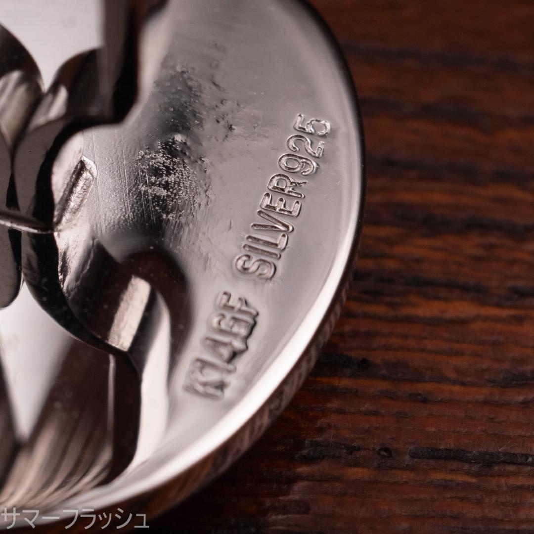 至高の一品 Burberry バーバリー silver925×k14 カフス