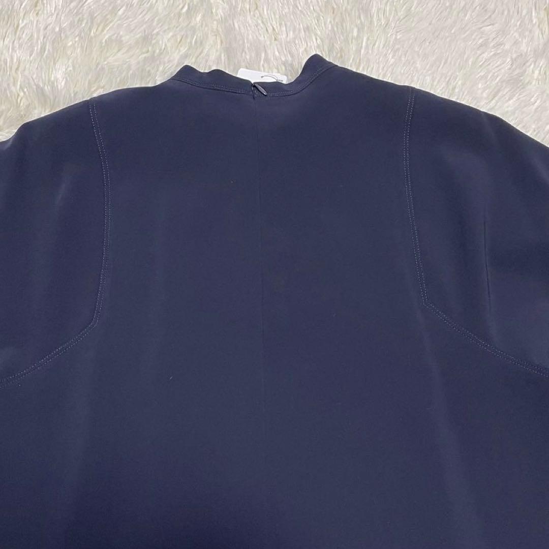 【未使用タグ付】JOURNAL STANDARD ダブルクロスロングOP 紺38