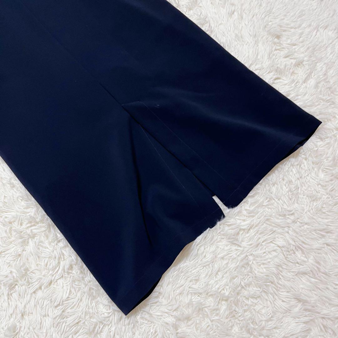 【未使用タグ付】JOURNAL STANDARD ダブルクロスロングOP 紺38