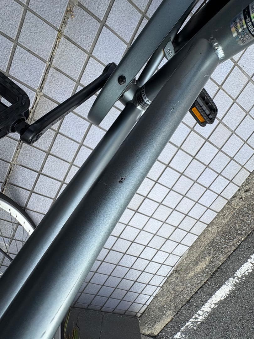 ベイスターズ　シティサイクル グレー 26インチ　引き取り限定