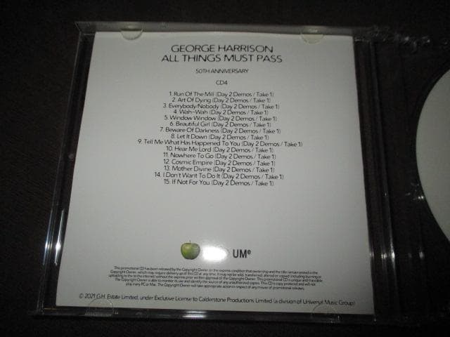 e Harrison All Things Must Pass 送料込