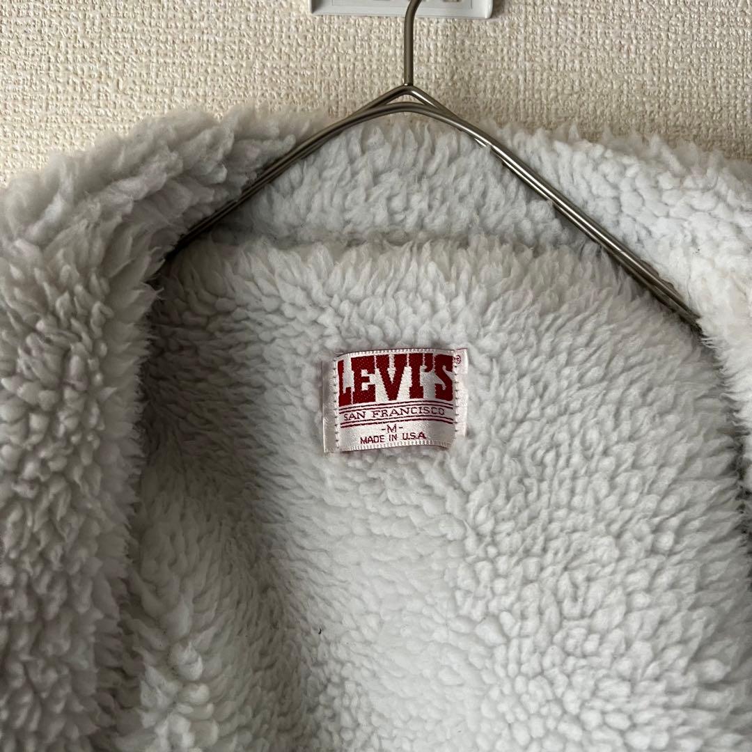 【良色80s】リーバイスデニムボアジャケット 70609