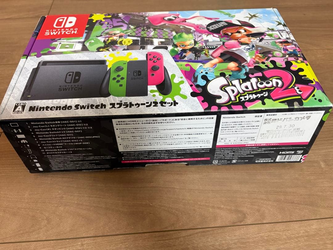 Nintendo Switch Splatoon 2セット　ジャンク