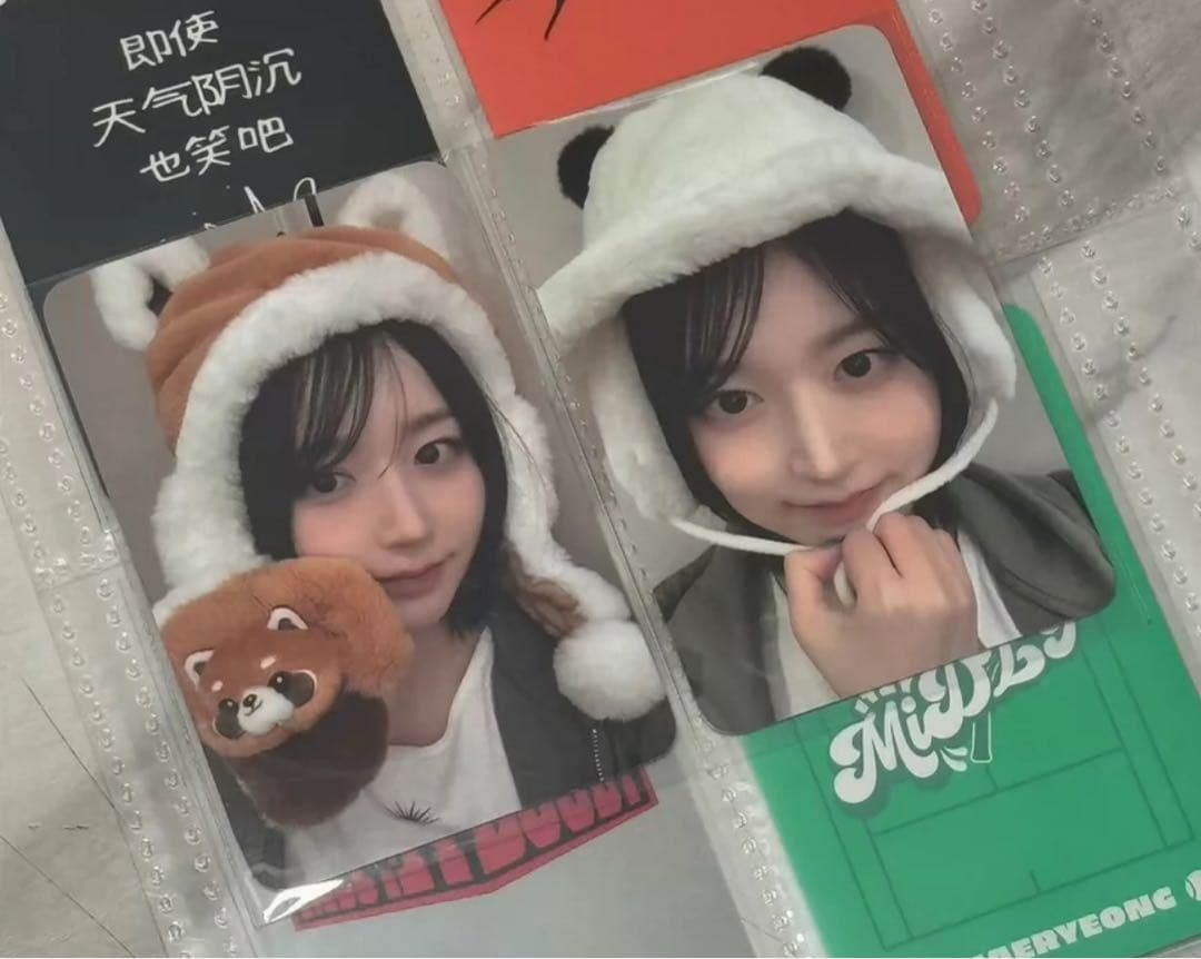 NMIXX Fe3O4 へウォン　ktown4u ラキドロ 2枚