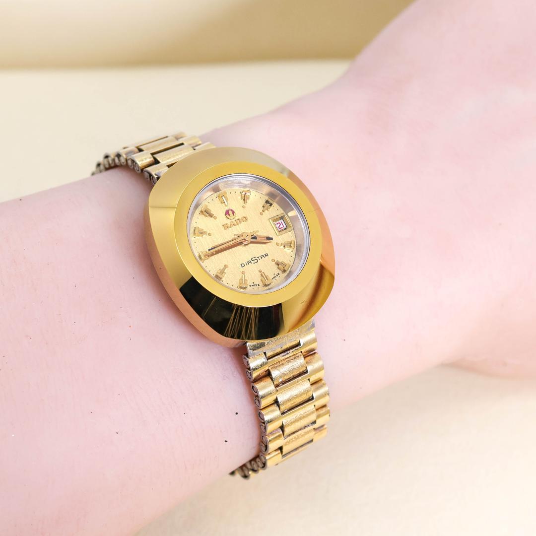 稼働 RADO DIASTAR 腕時計 機械式 自動巻き アンティーク 2674