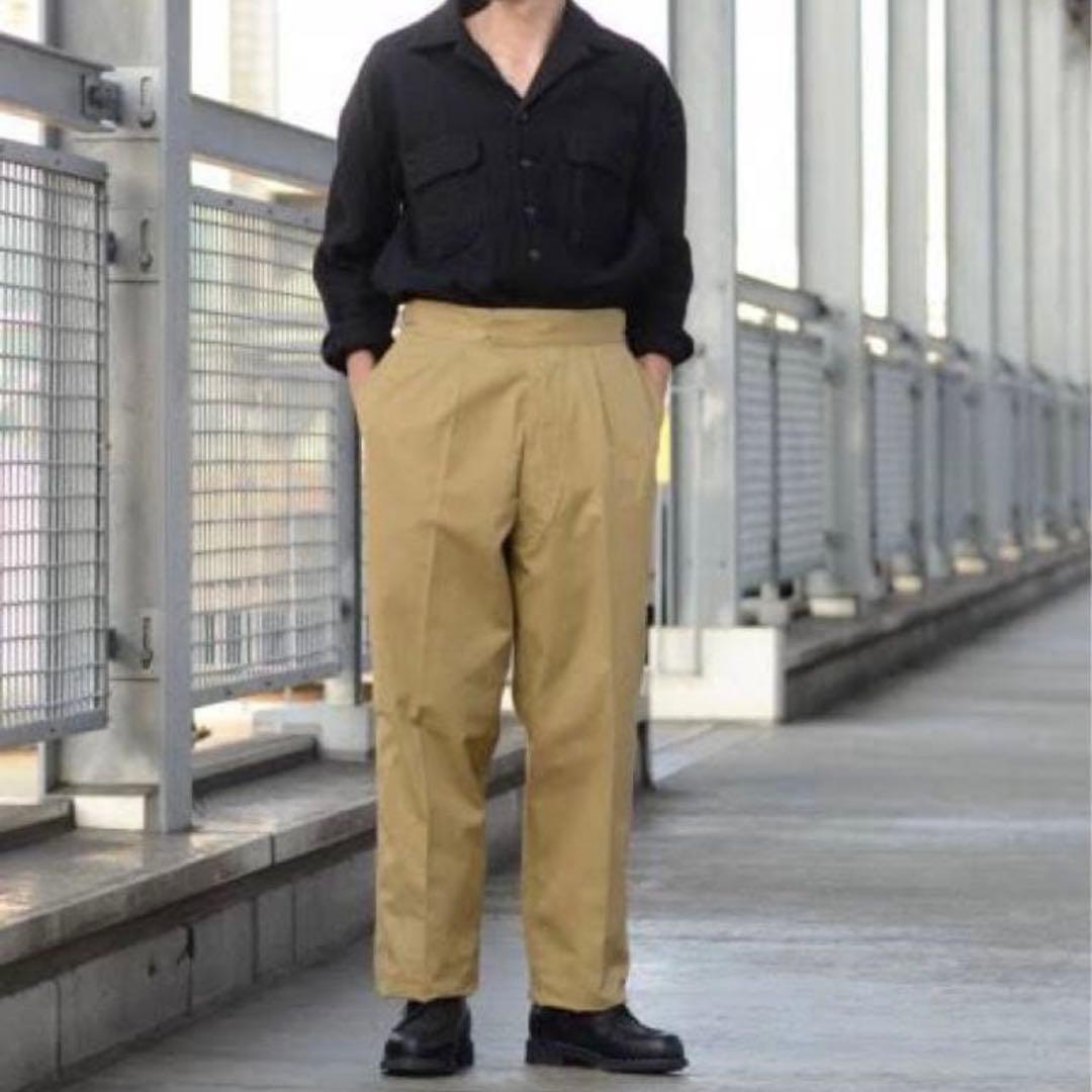 アナトミカ anatomica ロイヤルマリンパンツ　ベージュ