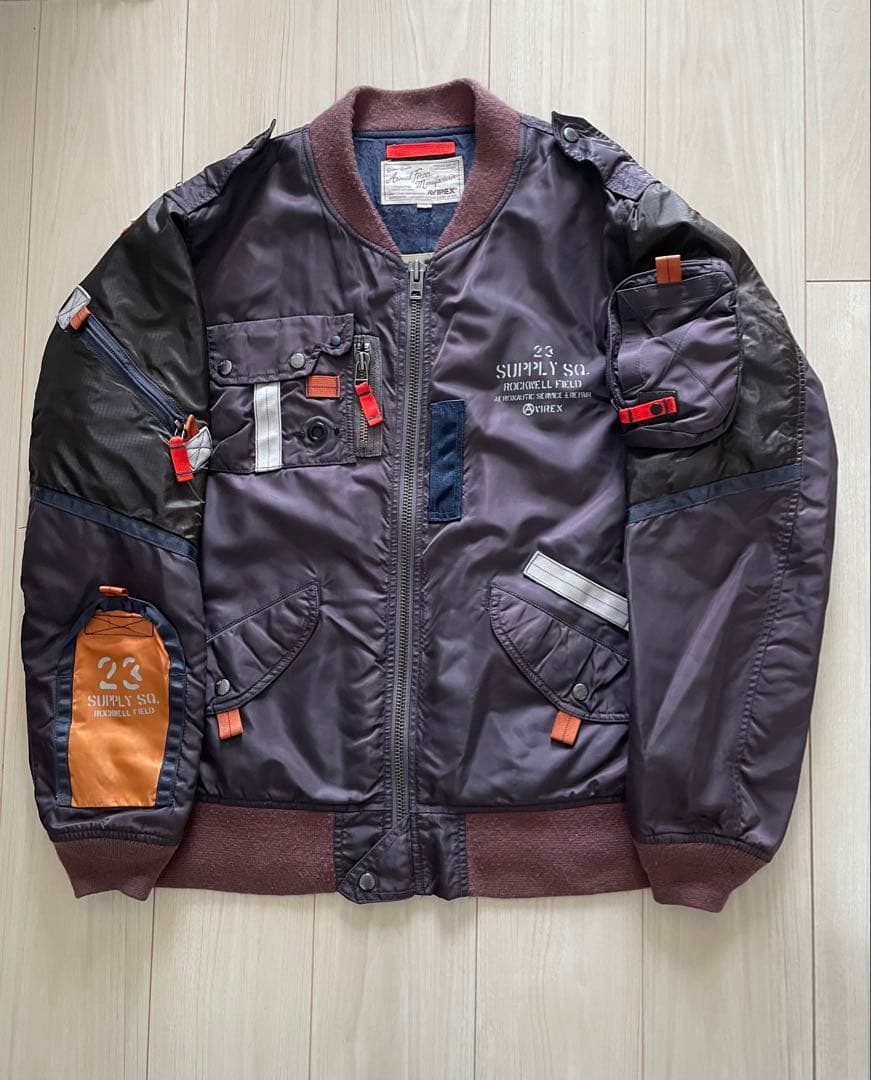 希少品 AVIREX L-2 MODEL K3 フライトジャケット 2XL