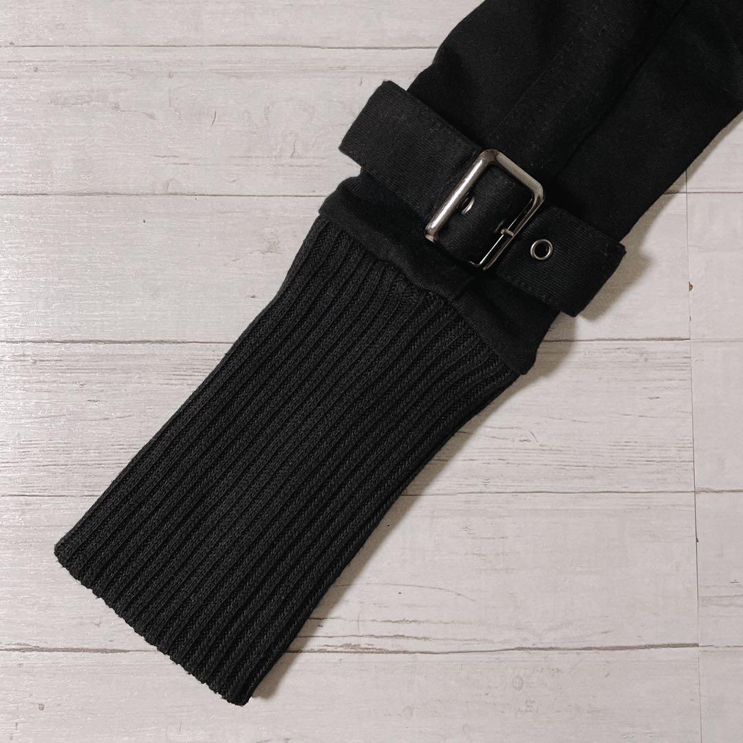 ブルゾン 黒 平成ギャル y2k ダークコア パンク nana d.i.a系