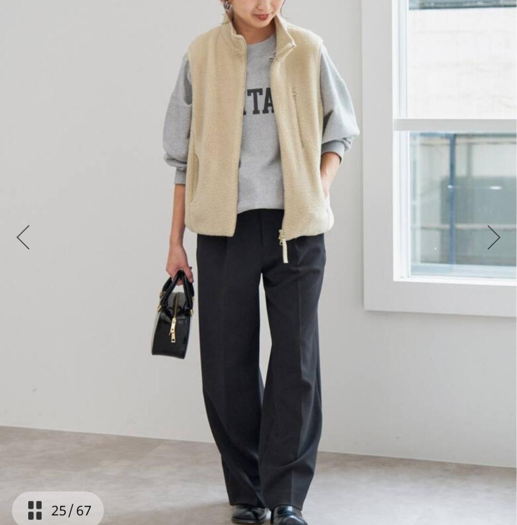 ラグ　スピックアンドスパン、グリーンレーベル　ボアベスト３点