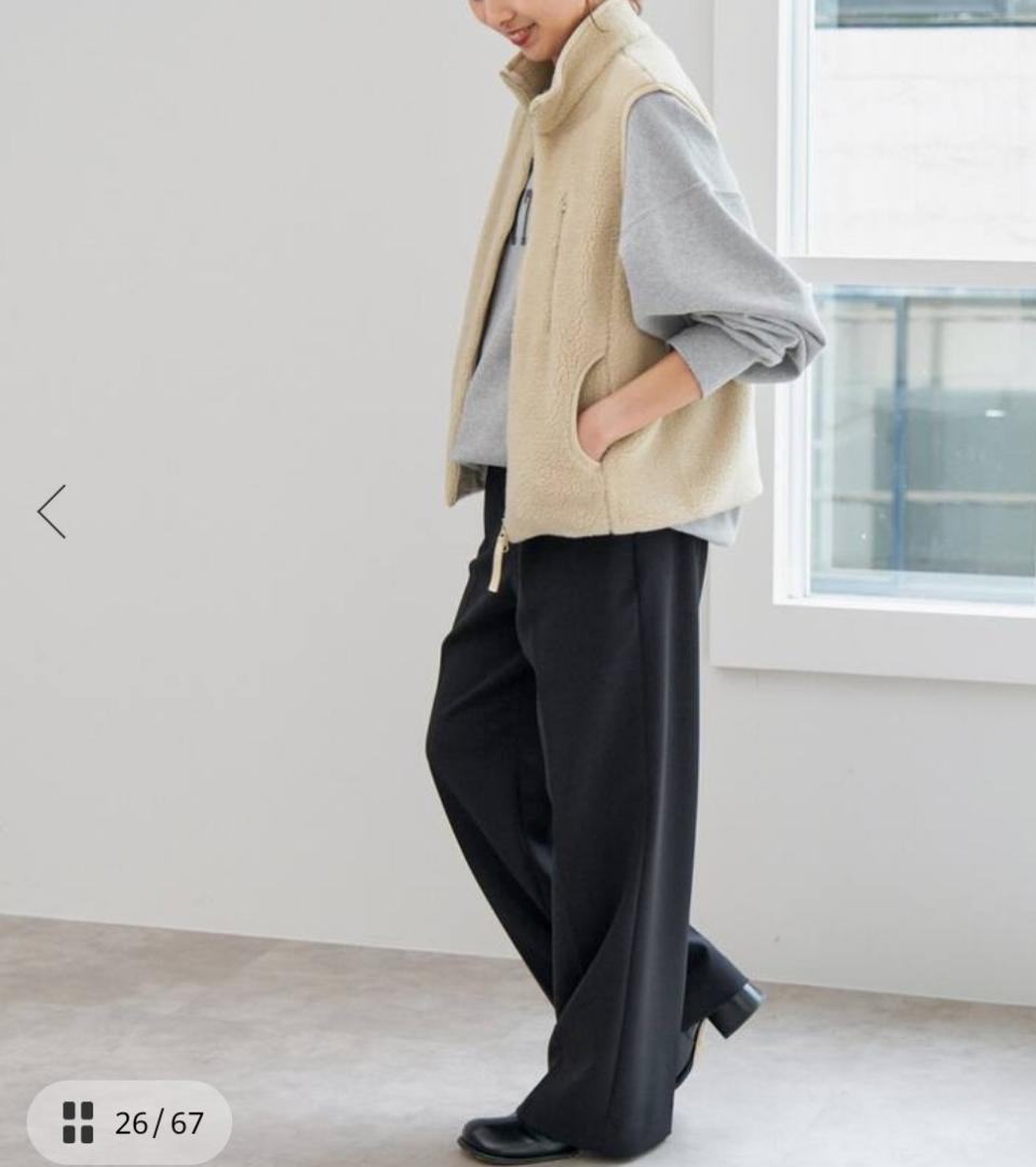 ラグ　スピックアンドスパン、グリーンレーベル　ボアベスト３点