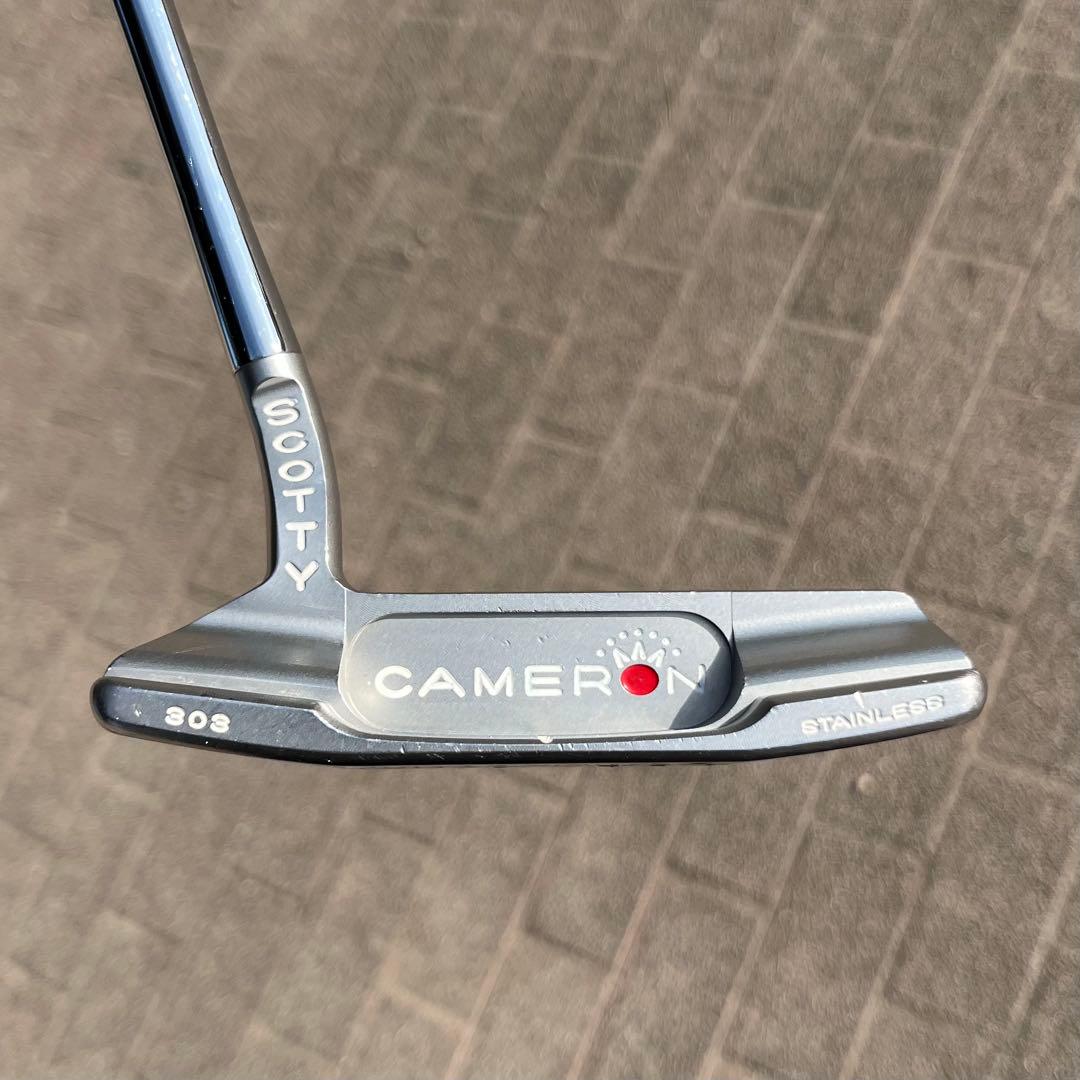 スコッティキャメロン スタジオステンレス ニューポート2.5 美品 ヘッドカバー