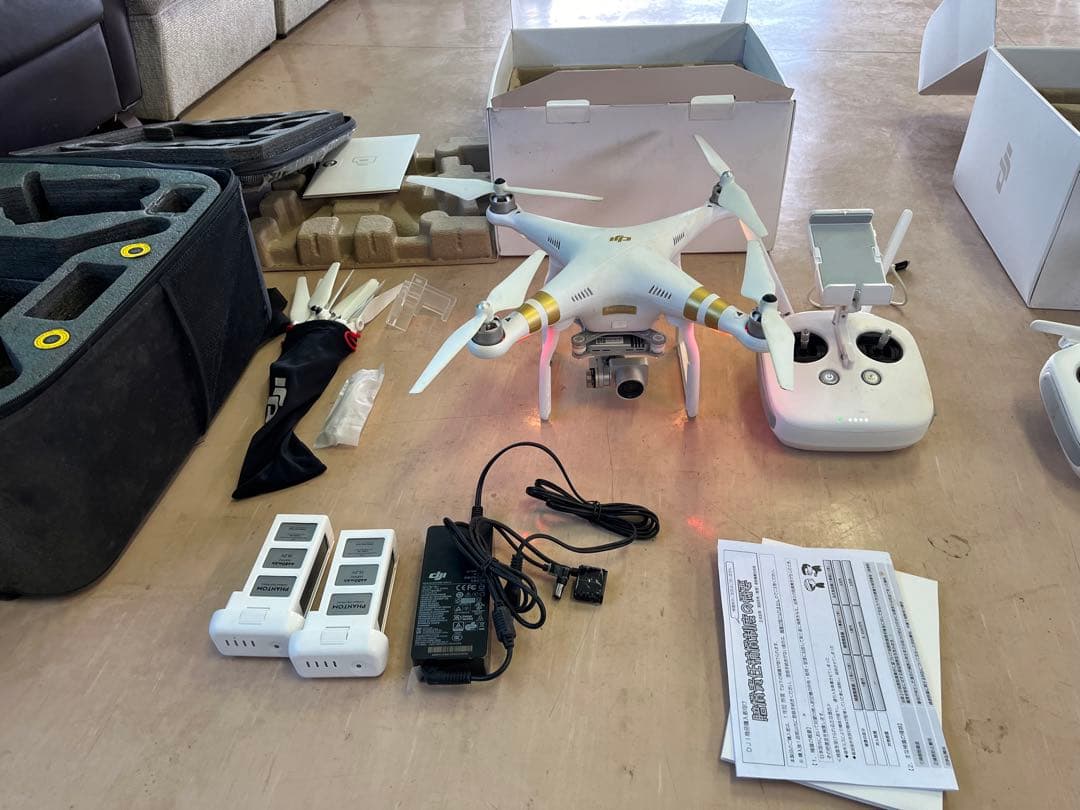 ドローンphantom3プロフェッショナル