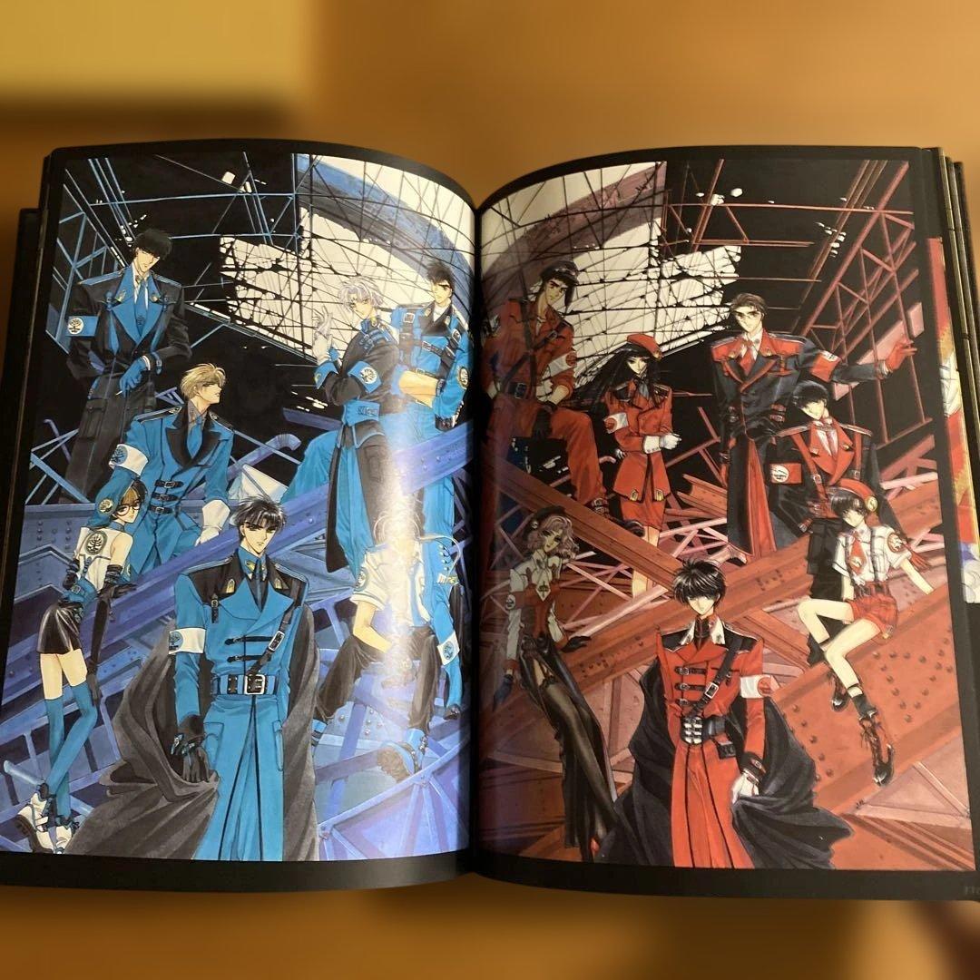 【レア美品】CLAMP画集　X〈ゼロ〉 エックスイラストレイテッド・コレクション