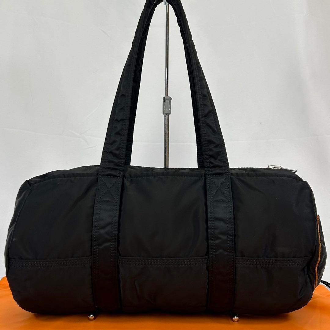 【極美品】ポーター タンカー ミニボストンバッグ ダッフルバッグ ナイロン 黒