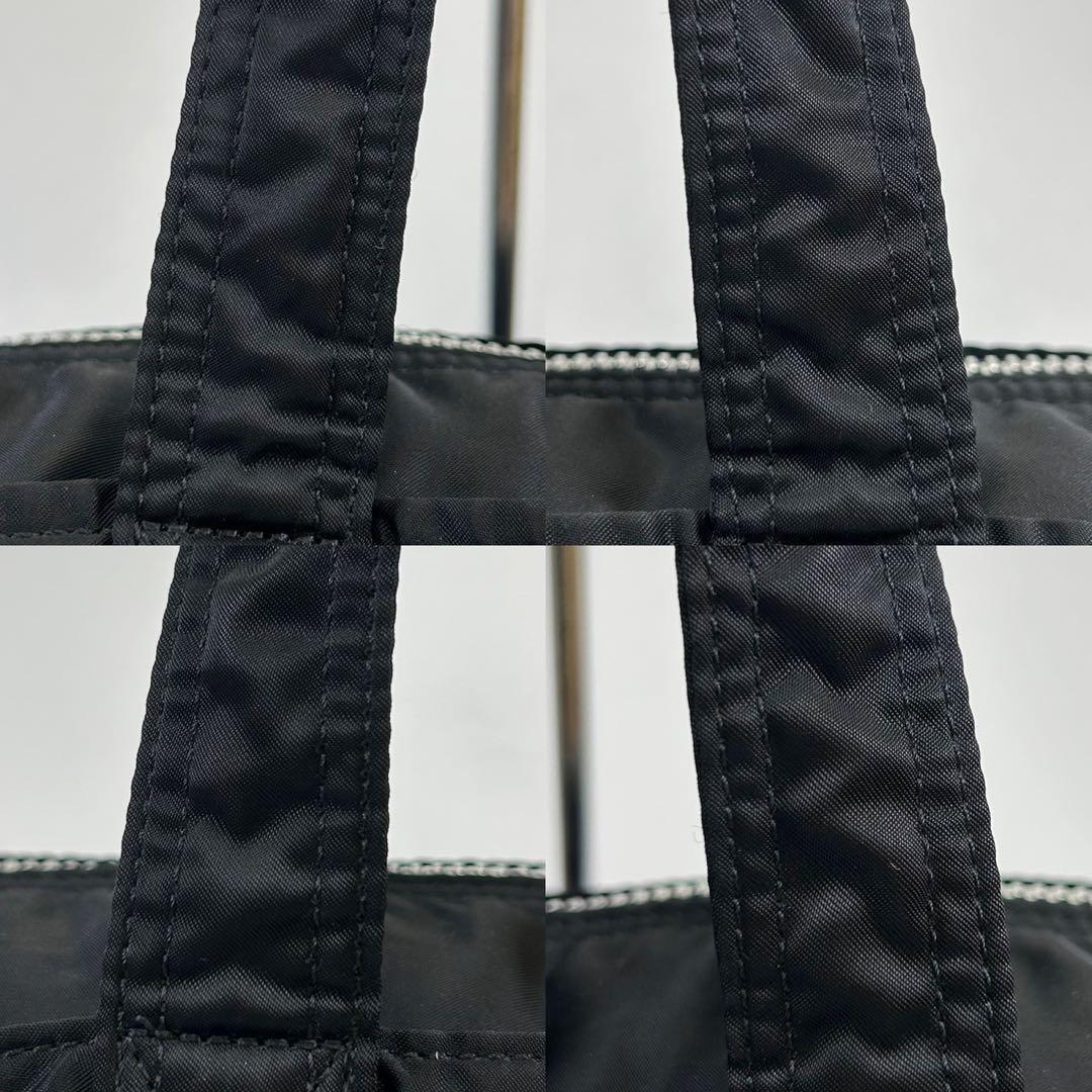 【極美品】ポーター タンカー ミニボストンバッグ ダッフルバッグ ナイロン 黒