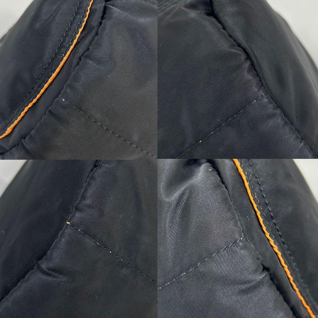 【極美品】ポーター タンカー ミニボストンバッグ ダッフルバッグ ナイロン 黒