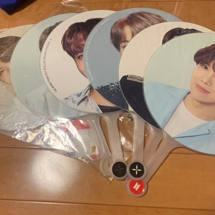 BTS JHOPE ホソク うちわ セット