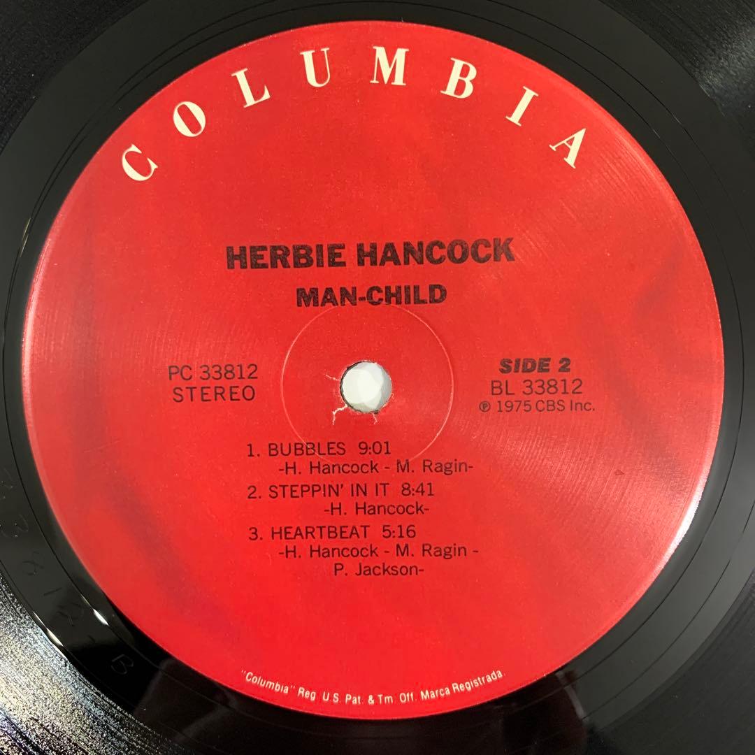 米盤LP Herbie Hancock Man-Child ハービー・ハンコック