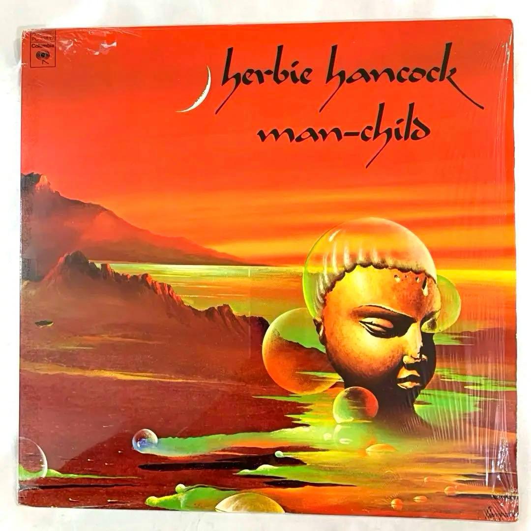 米盤LP Herbie Hancock Man-Child ハービー・ハンコック