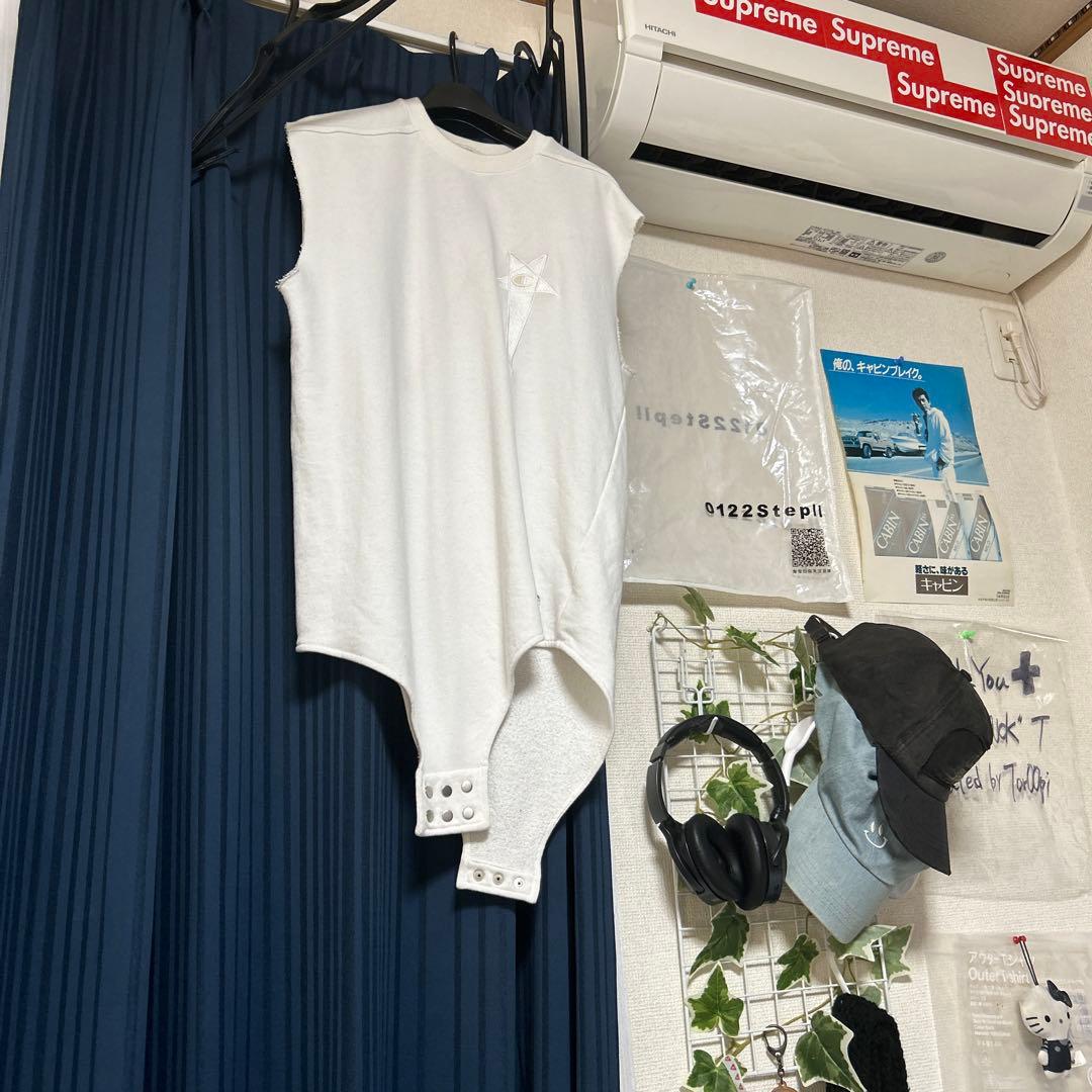 希少‼️rick owens × champion タンクトップ white
