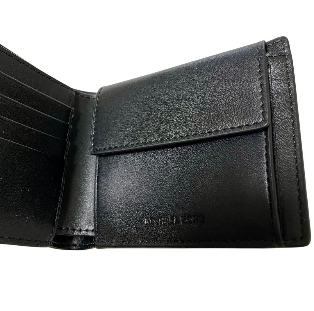 MICHAEL KORS 二つ折り財布 ブラック　☆新品未使用☆