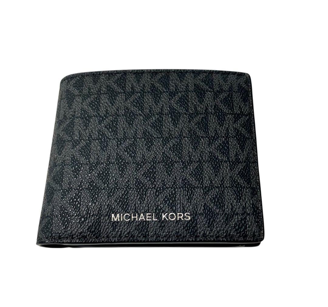 MICHAEL KORS 二つ折り財布 ブラック　☆新品未使用☆