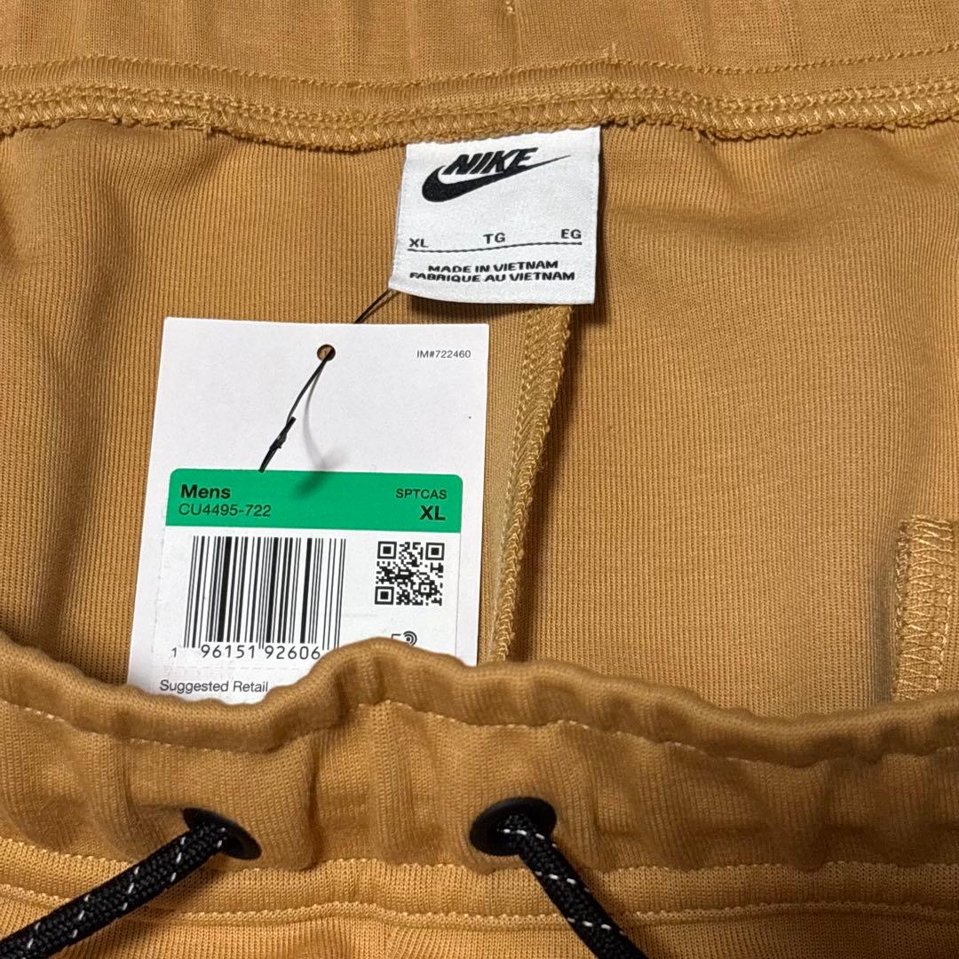 新品 Nike Tech Fleece Gold/Sail XL セットアップ