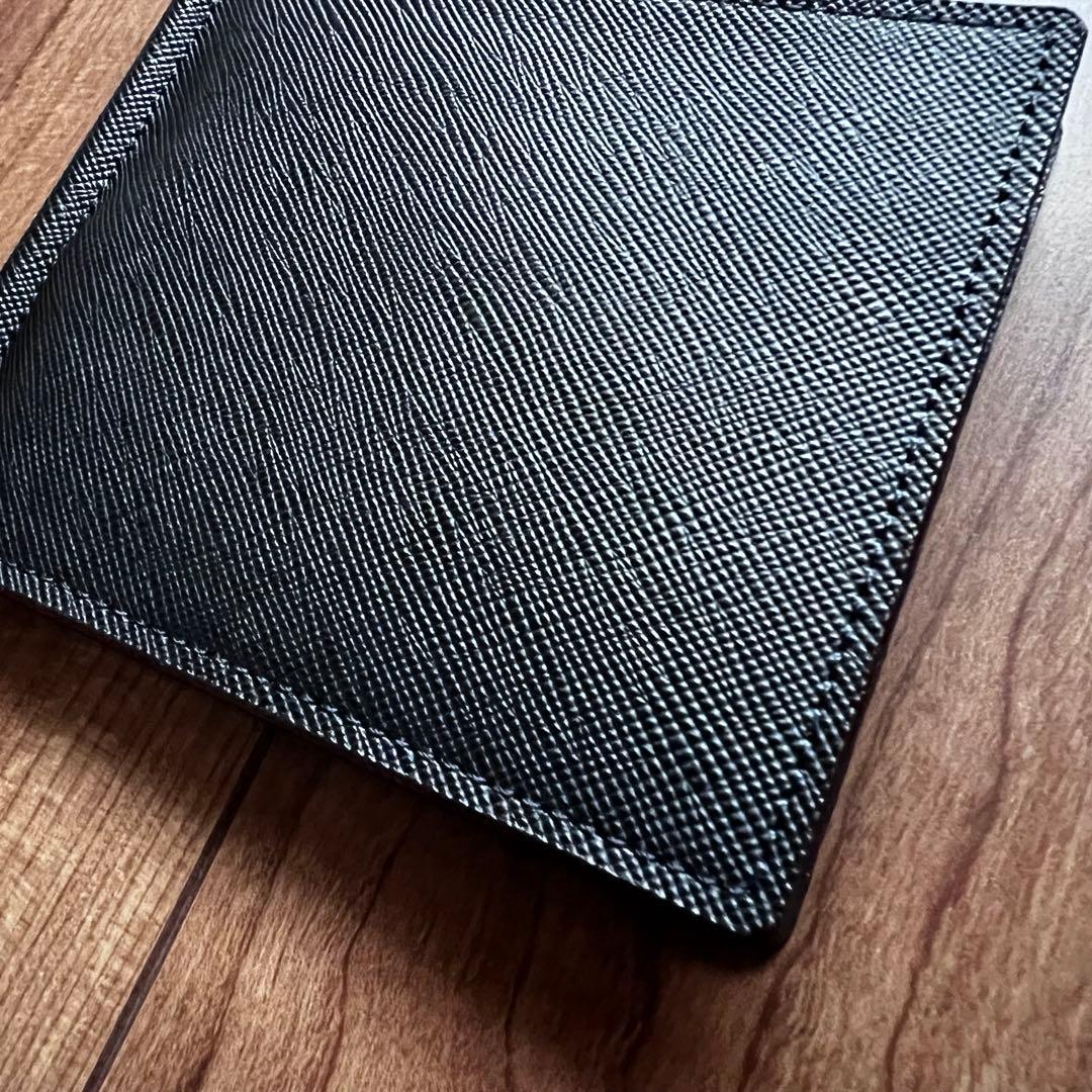 新品・未使用品GNUOYP ニュピ マネークリップ 財布 ブラック